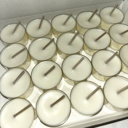 Unscented Soy Tealight Candles