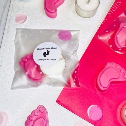 Pink Baby Feet Favours - Image 3