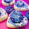 Blueberry Muffin Wax Melt Heart
