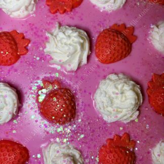 Strawberries and Cream Brittle
