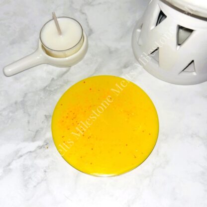 Lemon Zing Round Snap Slab