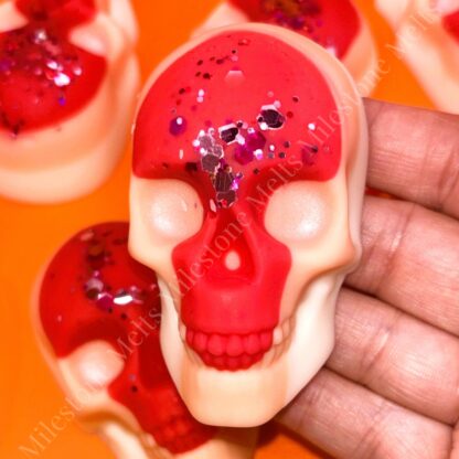 Buttermilk Peach Donut Skull - Image 2