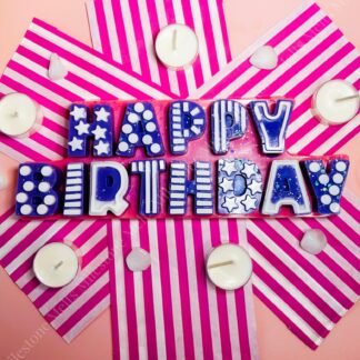 Happy Birthday Giant Wax Melt Snap Bar: CUSTOMISABLE
