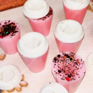 mini coffee cup wax melts scented in sweater weather