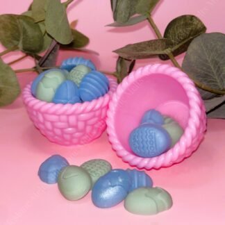 Basket of Easter Eggs scented in Candy Floss