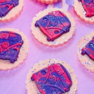 Marshmallow and Pink Lychee Camper Van Wax Melt