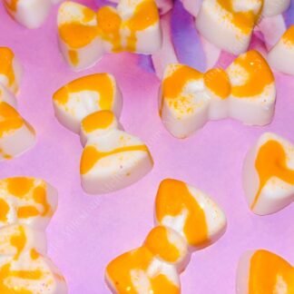 Marshmallow and Sweet Clementine Wax Melt Bow