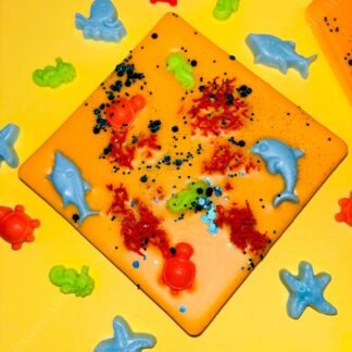 Tequila Sunrise Wax Melt Snap Slab