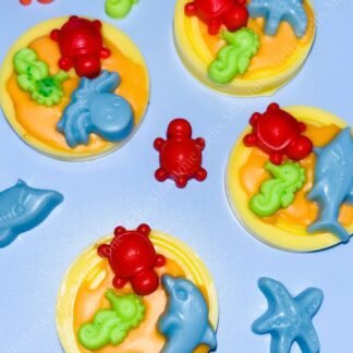 Tequila Sunrise Wax Melt Shapes