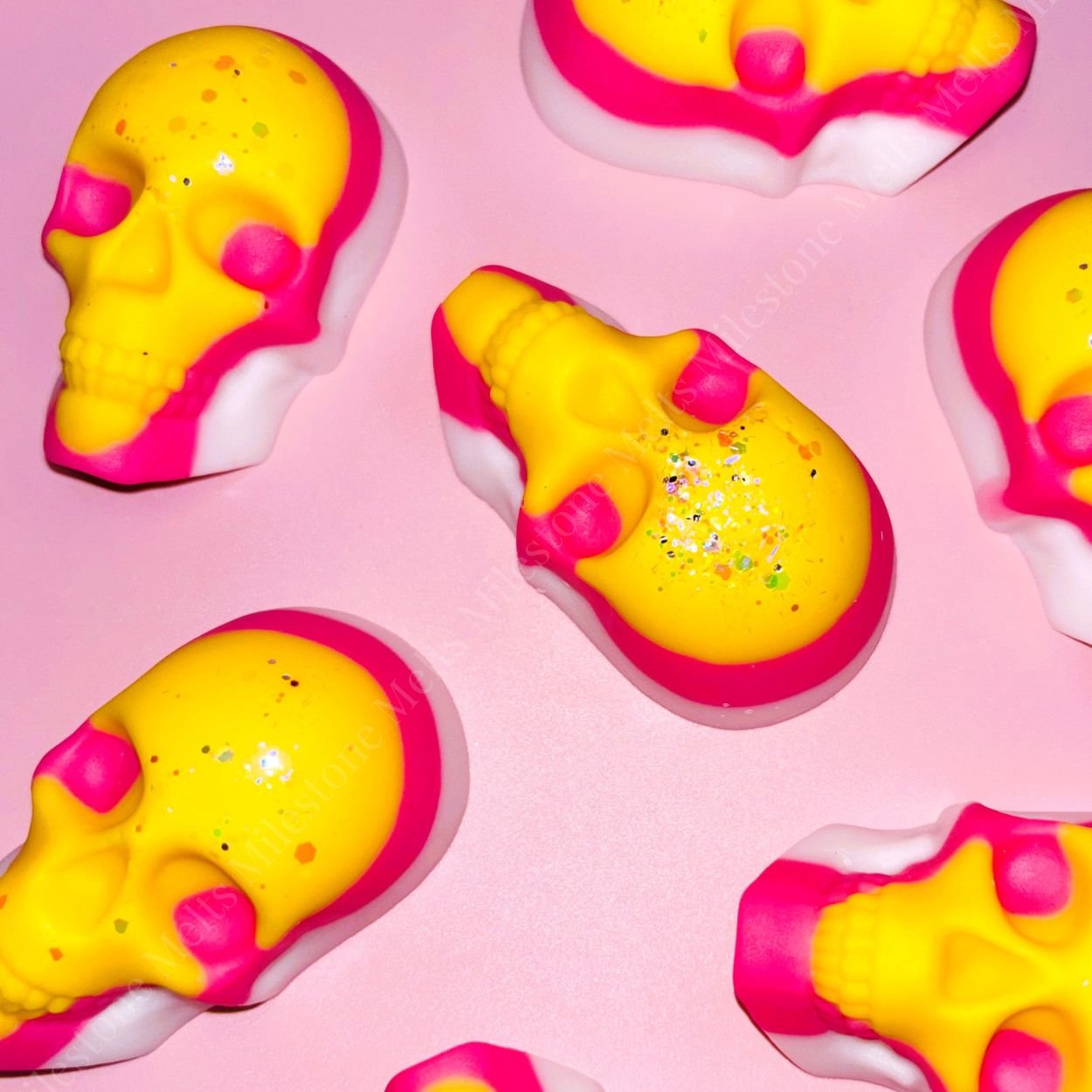 Vanilla Almond Delight Wax Melt Skull 1 Vanilla Almond Delight Wax Melt Skull