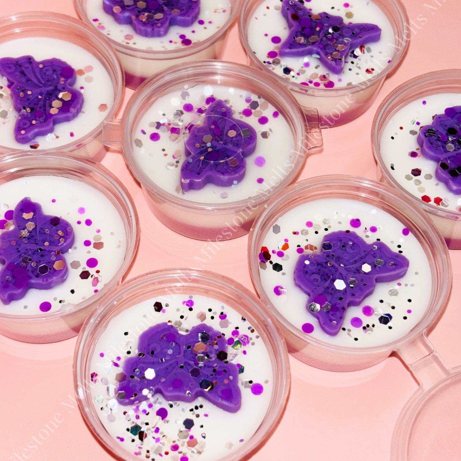 Violet Bliss Butterfly Wax Melt Pot 1 Violet Bliss Butterfly Wax Melt Pot
