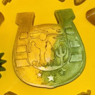 Apple Butter Western Scene Wax Melt Slab