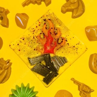 Honey Embers Campfire Wax Melt Slab
