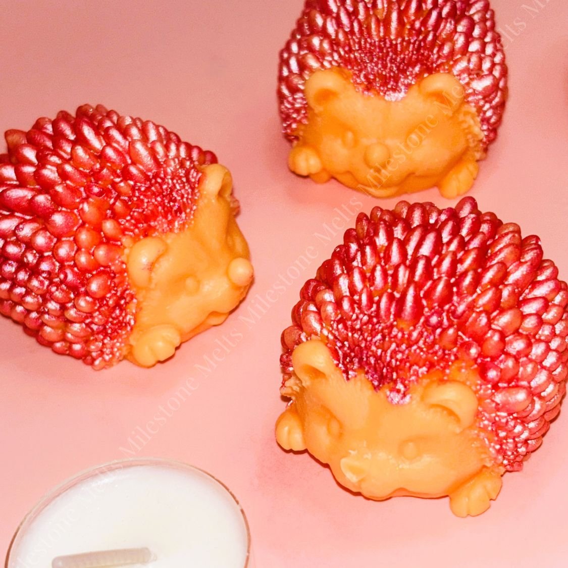 Fried Peaches Hedgehog Wax Melt 1 Fried Peaches Hedgehog Wax Melt