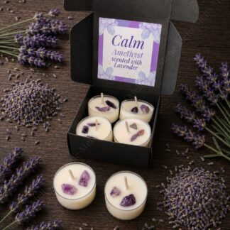 Calm - Lavender Scented Tealights Box