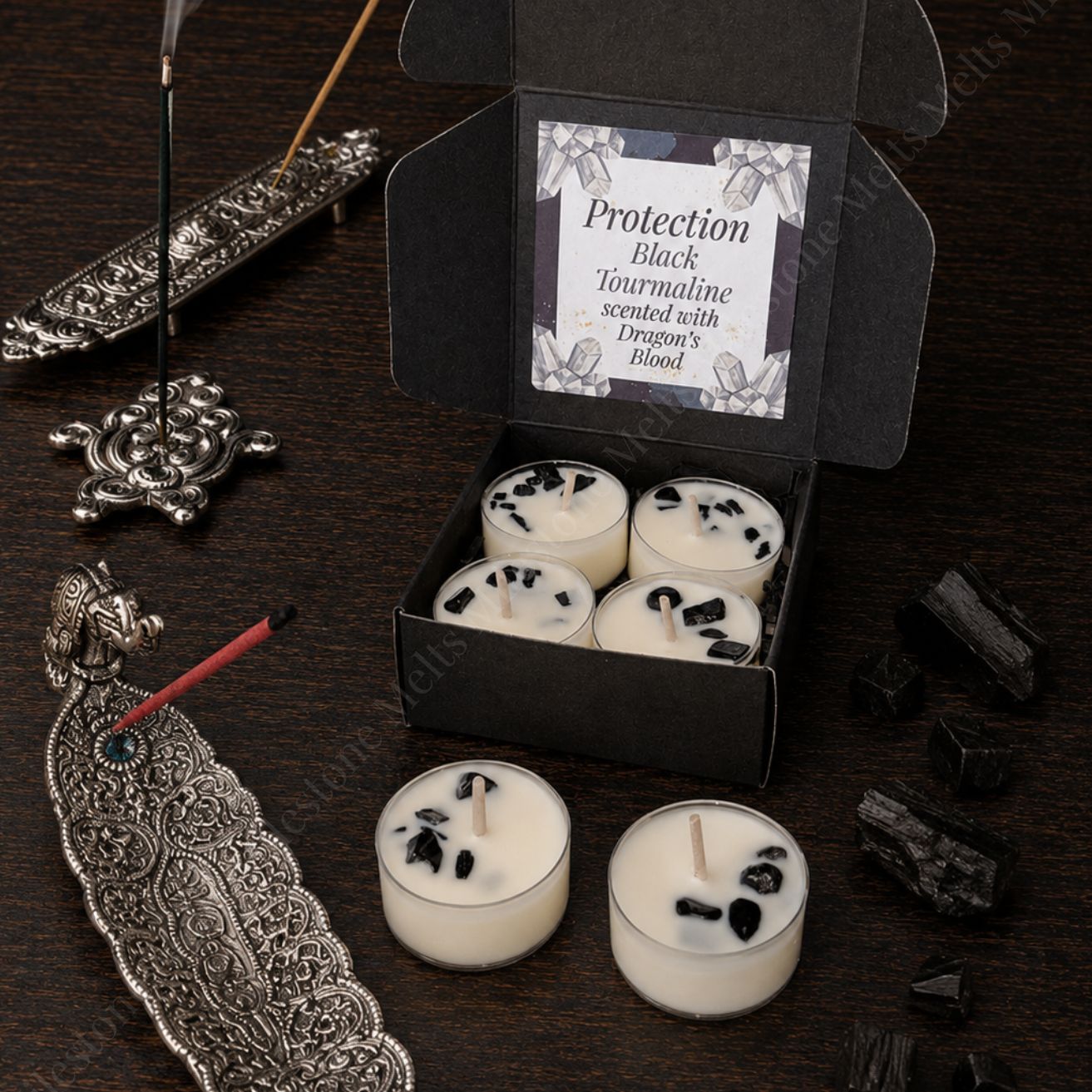 Protection - Dragon's Blood Scented Tealights Box 1 Protection - Dragon's Blood Scented Tealights Box